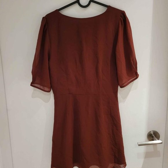 Aritzia Wilfred Button-Front Dress - Picture 2 of 4